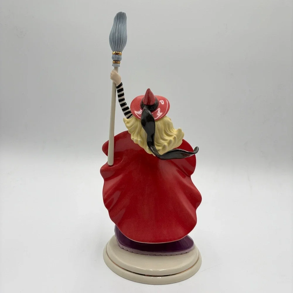 Lenox Wicked Witch of the East Wizard of Oz Porcelain Figurine Ruby Slippers 11